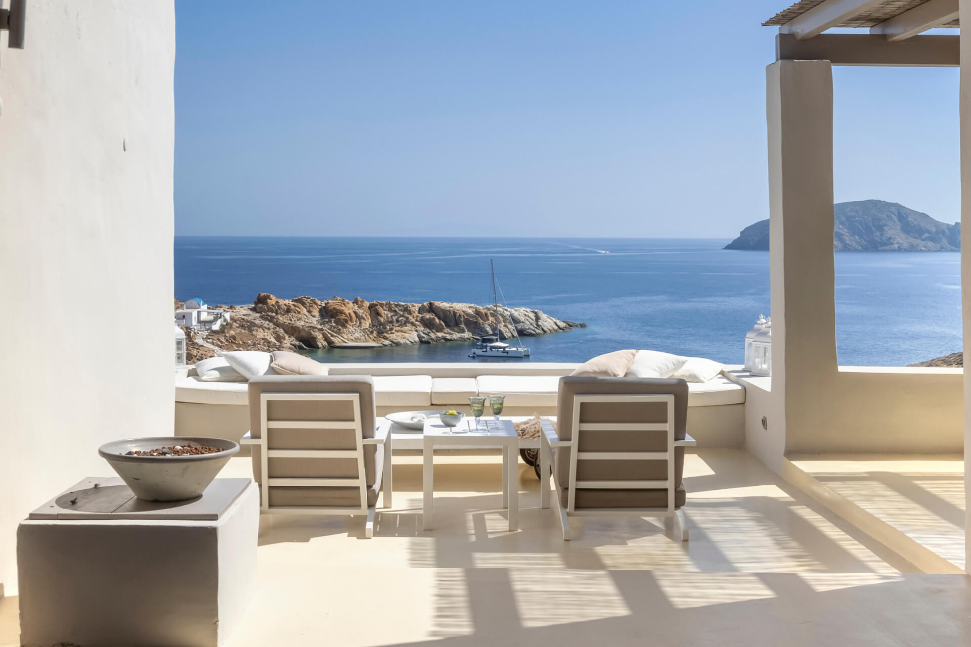 Luxury villas on Serifos